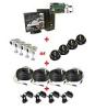 netZeye 16 camera in-put system w/240fps V8.12 s/w & 16 Color camera kits, 17” LCD monitor