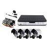 ZMODO 4CH CCTV Security DVR Recorder With 4 Outdoor Waterproof Day Night Camera - 500GB Hard Drive