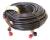 Black 120 Feet 3 in 1 speed Dome Cable