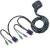 MINI 2 PORT KVM Switch with Build in Cable